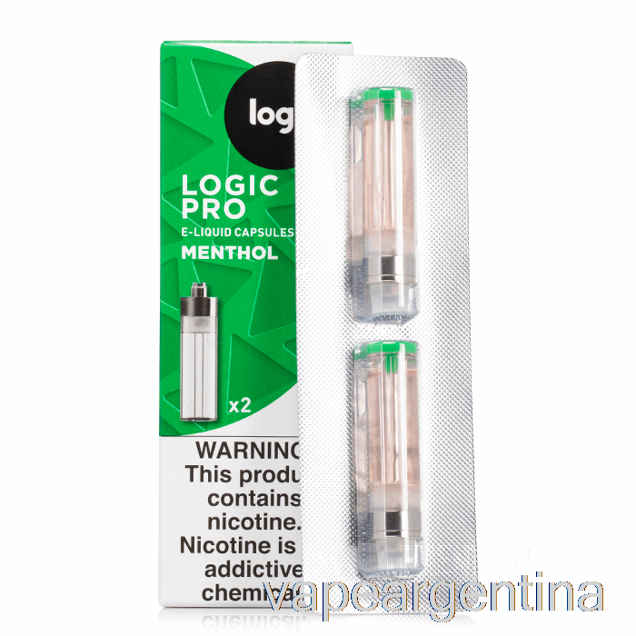 Logic Pro Recarga Capsulas Mentol Vape Argentina